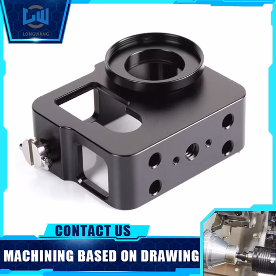 주문 도는 부분 CNC 기계로 가공 서비스 사진기 알루미늄 CNC에 의하여 기계로 가공되는 부분을 당기십시오
